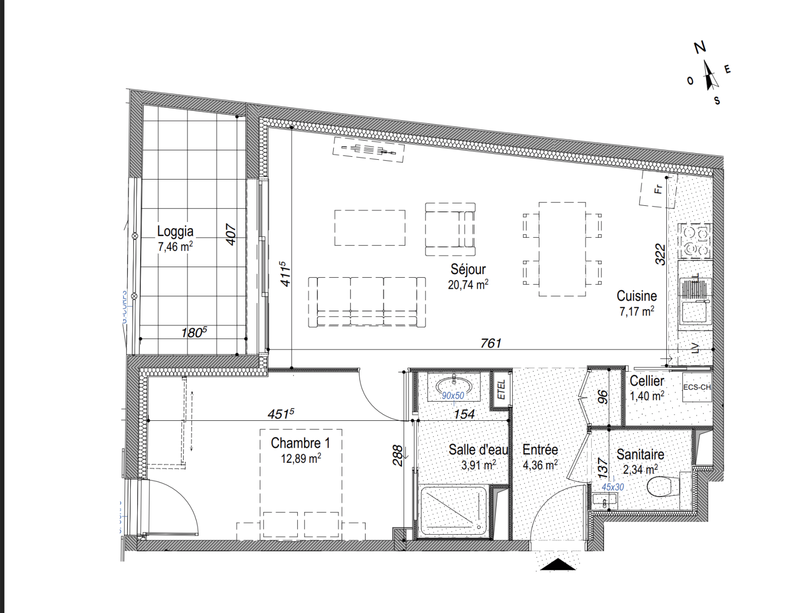 Image_14, Appartement, La Rochelle, ref :1027